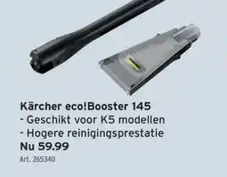GAMMA Kärcher eco!Booster 145 aanbieding