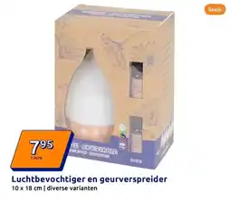 Action Luchtbevochtiger en geurverspreider aanbieding