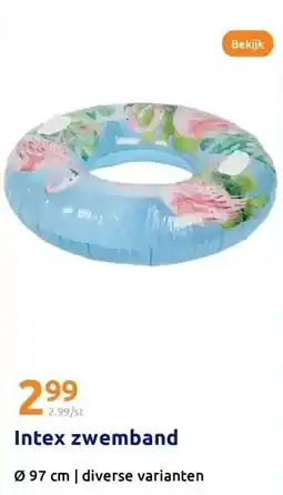 Action Intex zwemband aanbieding
