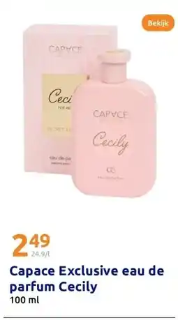 Action Capace Exclusive eau de parfum Cecily 100 ml aanbieding