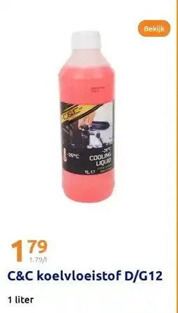 Action C&C koelvloeistof D/G12 1 liter aanbieding