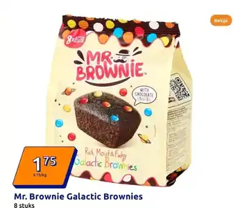 Action Мг. Brownie Galactic Brownies 8 stuks aanbieding