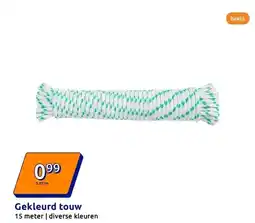 Action Gekleurd touw aanbieding