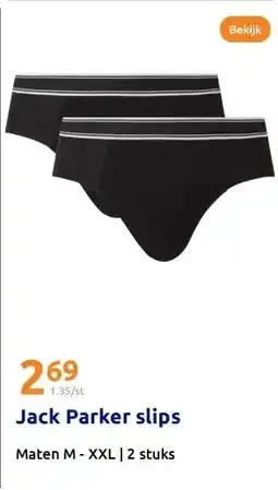 Action Jack Parker slips Maten M - XXL | 2 stuks aanbieding