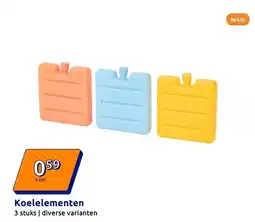 Action Koelelementen 3 stuks | diverse varianten aanbieding