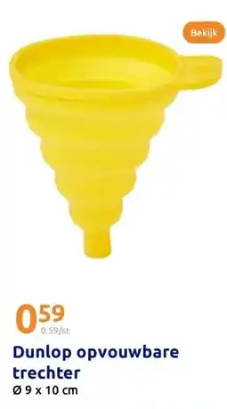 Action Dunlop opvouwbare trechter aanbieding