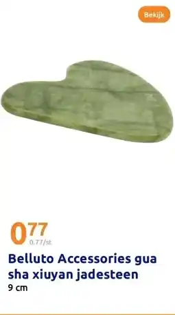 Action Belluto Accessories gua sha xiuyan jadesteen 9 cm aanbieding