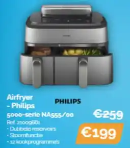 Krëfel Philips Airfryer 5000-serie NA555/00 aanbieding