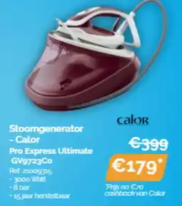 Krëfel Calor Stoomgenerator Pro Express Ultimate GV9723Co aanbieding