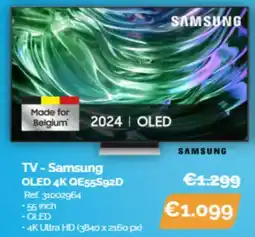 Krëfel Samsung TV OLED 4K QE55S92D aanbieding