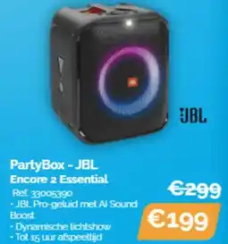 Krëfel JBL PartyBox Encore 2 Essential aanbieding