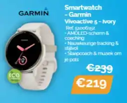 Krëfel Garmin Smartwatch Vivoactive 5- Ivory aanbieding
