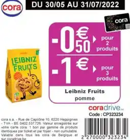 Cora Leibniz Fruits pomme aanbieding