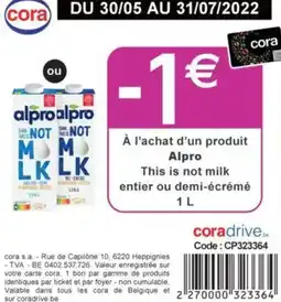 Cora Alpro aanbieding