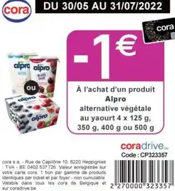 Cora Alpro aanbieding