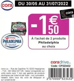 Cora Philadelphia aanbieding