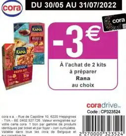 Cora Rana aanbieding