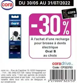 Cora Oral-B aanbieding