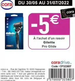 Cora Gilette Pro Glide aanbieding