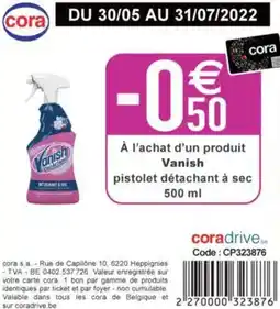 Cora Vanish aanbieding