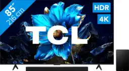 Coolblue TCL 85 QLED P71K 4K (2025) + TCL Q65H aanbieding