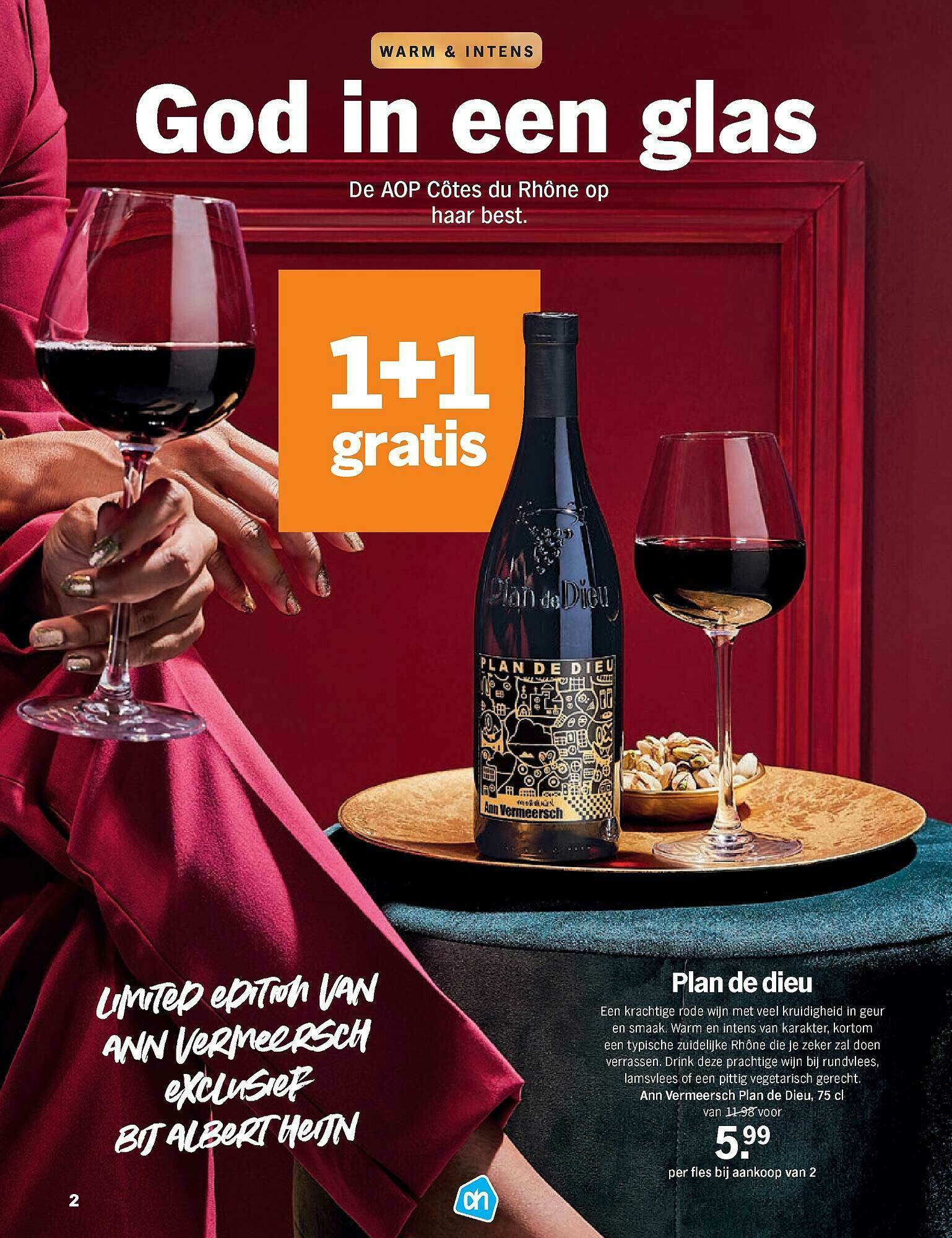 Plan De Dieu promotie bij Albert Heijn