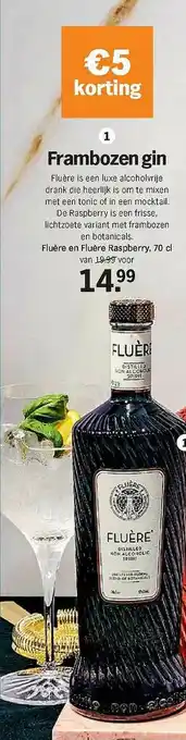 Albert Heijn Frambozen Gin aanbieding