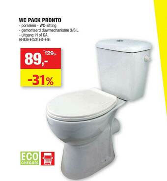 Hubo Wc Pack Pronto aanbieding