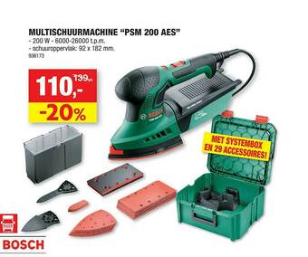 Multischuurmachine