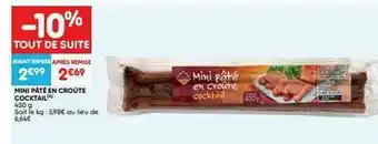 Mini Pâte En Croûte
