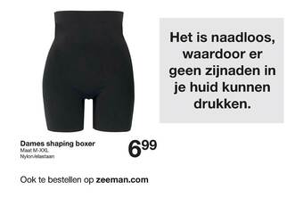 Zeeman Dames Shaping Boxer aanbieding
