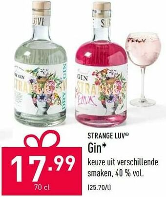 ALDI Gin aanbieding