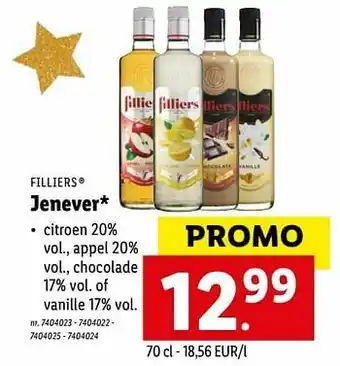 Lidl Jenever aanbieding
