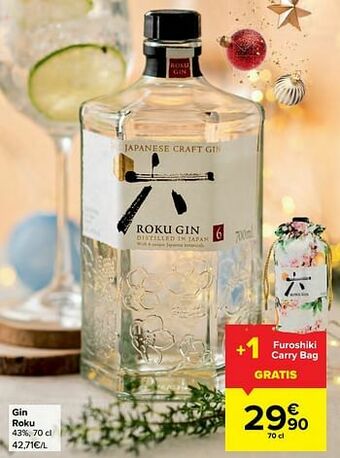 Carrefour Gin roku aanbieding