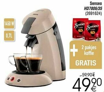 Cora Philips senseo hd7806-35 aanbieding
