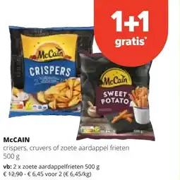 Spar McCAIN zaete aardannelfrieton 500 g aanbieding