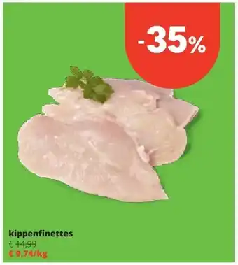 Spar kippenfinettes aanbieding