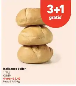 Spar Italiaanse bollen 150 g aanbieding