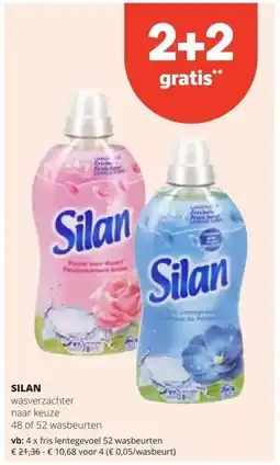 Spar SILAN fris lentegevoel 52 wasbeurten aanbieding
