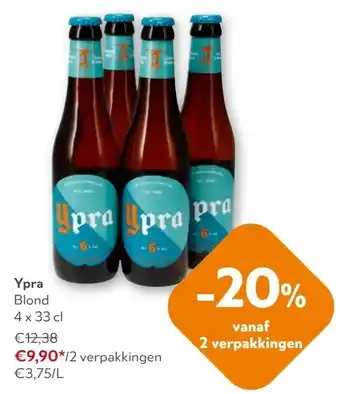 OKay Ypra Blond 4 x 33 cl aanbieding