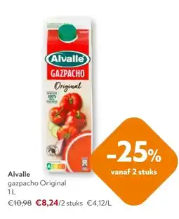 OKay Alvalle gazpacho Original 1 L aanbieding