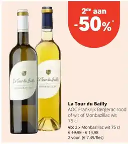 Spar La Tour du Bailly Monbazillac wit 75 cl aanbieding
