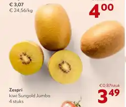 OKay Zespri kiwi Sungold Jumbo 4 stuks aanbieding