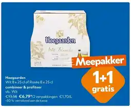 OKay Hoegaarden Wit 8 x 25 cl of Rosée 8 x 25 cl aanbieding