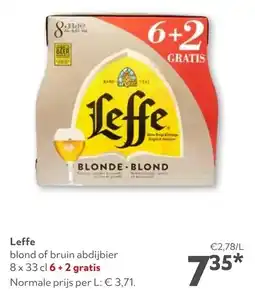 OKay Leffe blond of bruin abdijbier aanbieding