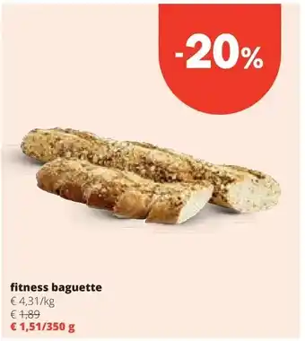 Spar fitness baguette aanbieding