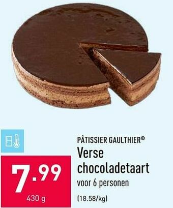 Verse chocoladetaart
