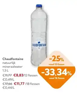 OKay Chaudfontaine natuurlijk mineraalwater 1,5 L aanbieding
