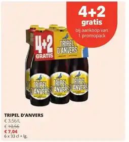 Spar TRIPEL D'ANVERS aanbieding
