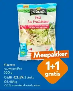 OKay Florette rauwkost Fris 200 a aanbieding